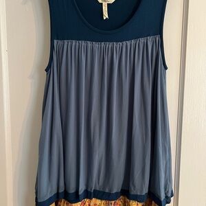 Matilda Jane Women’s ruffle tank LIKE NEW